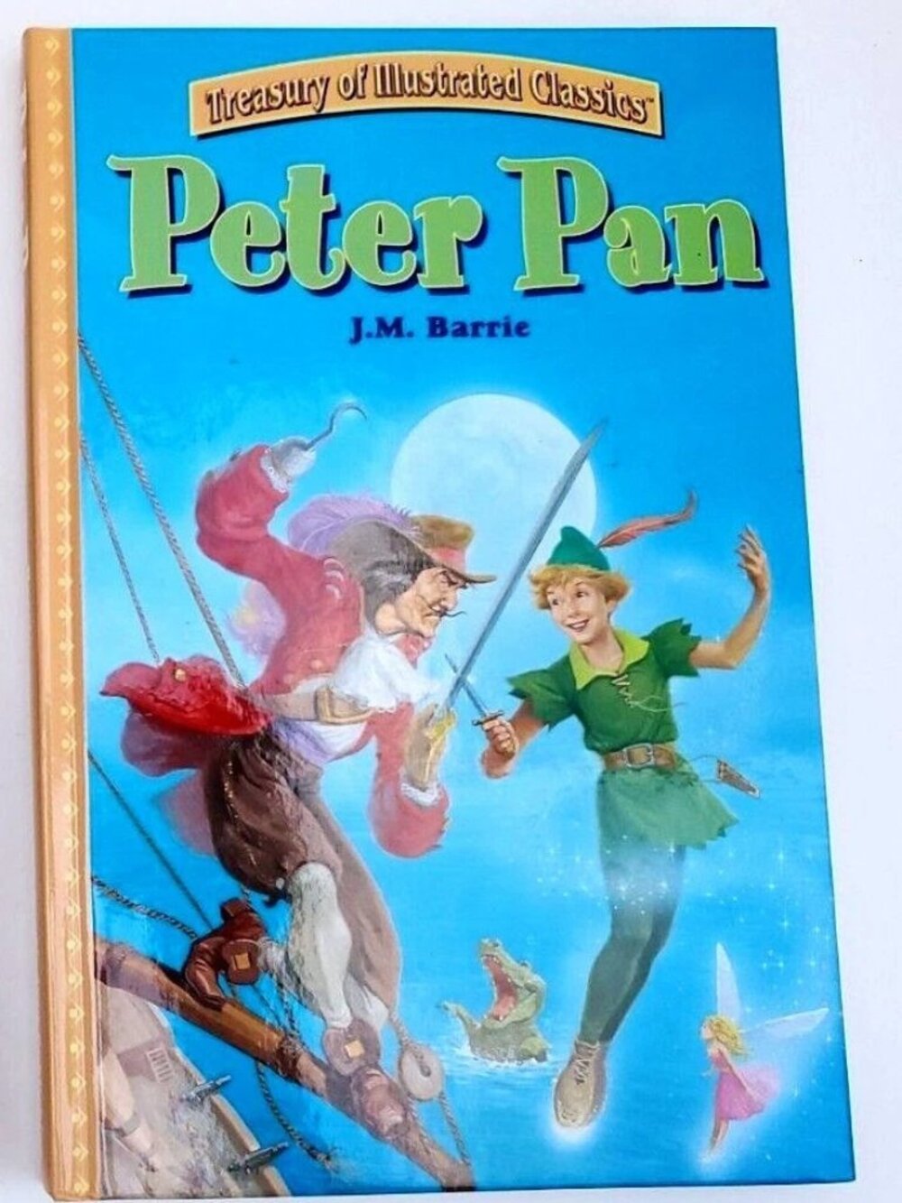 Treasury Of Illustrated Classics Peter Pan by J.M. Barrie Hardcover NEW